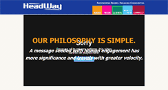 Desktop Screenshot of headwaymktg.com