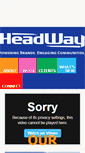 Mobile Screenshot of headwaymktg.com